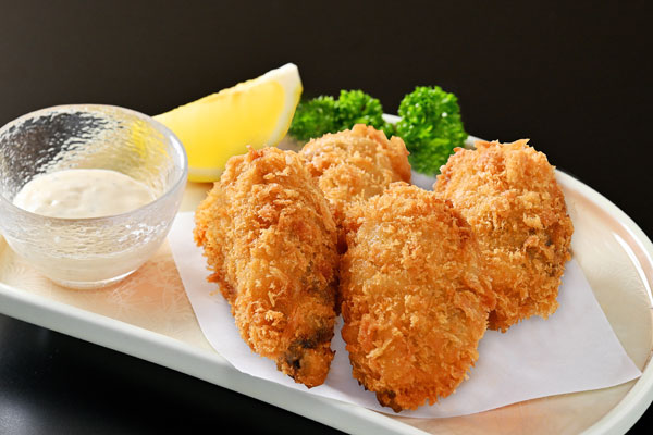 Fried oysters